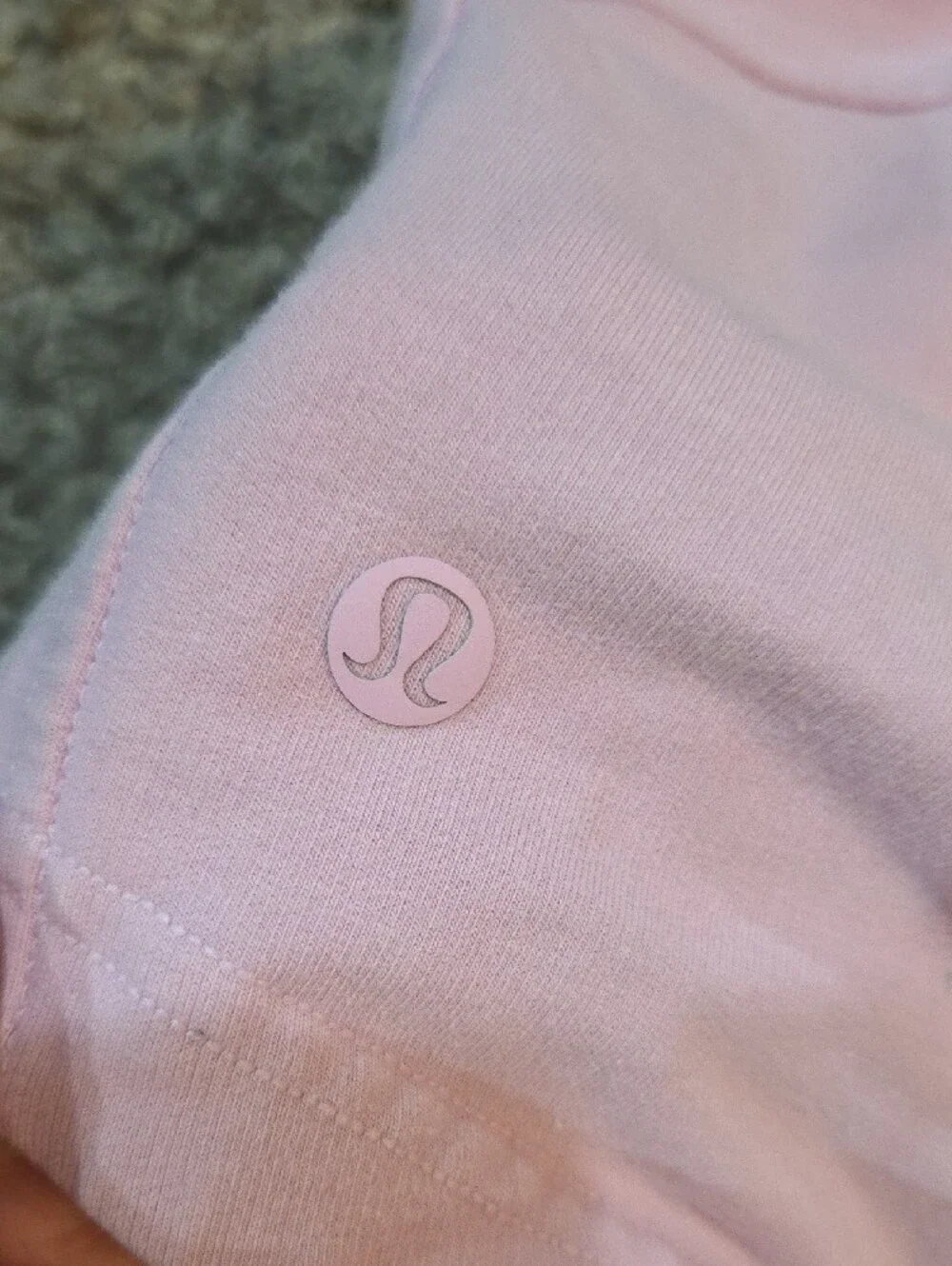 lululemon athletica Light Pink Drawstring Athletic Shorts